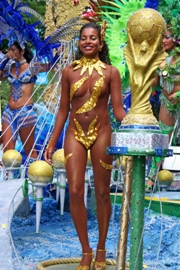imagen mujer en carnaval