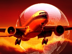 imagen avion de pasajeros
