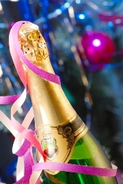 imagen botella de champagne