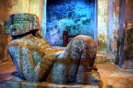 imagen jaguar de chichen itza