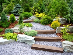 imagen jardin escalonado