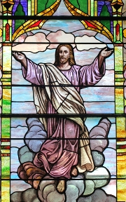 imagen vitral cristo redentor