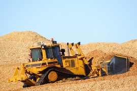 imagen tractor trabajando