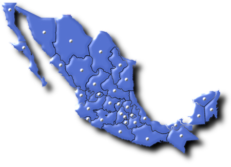 mapa de mexico