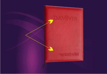 Agendas personalizadas en bajo relieve